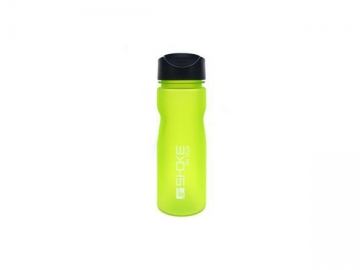 24oz Flip Top Tritan Water Bottle with Rubber Coating