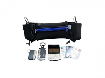 Sports Waist Bag with Water Bottle Holder