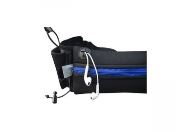 Sports Waist Bag with Water Bottle Holder