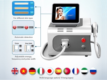 Portable Diode Laser Hair Removal Machine