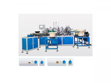 Mixed water ceramic valve core automatic assembly + vacuum inspection line